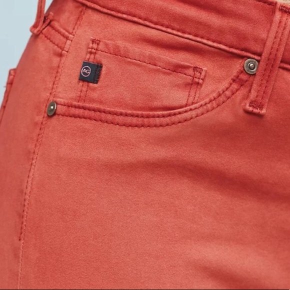 AG Jeans Prima Sateen Mid-Rise Crop Pants - Picture 6 of 10